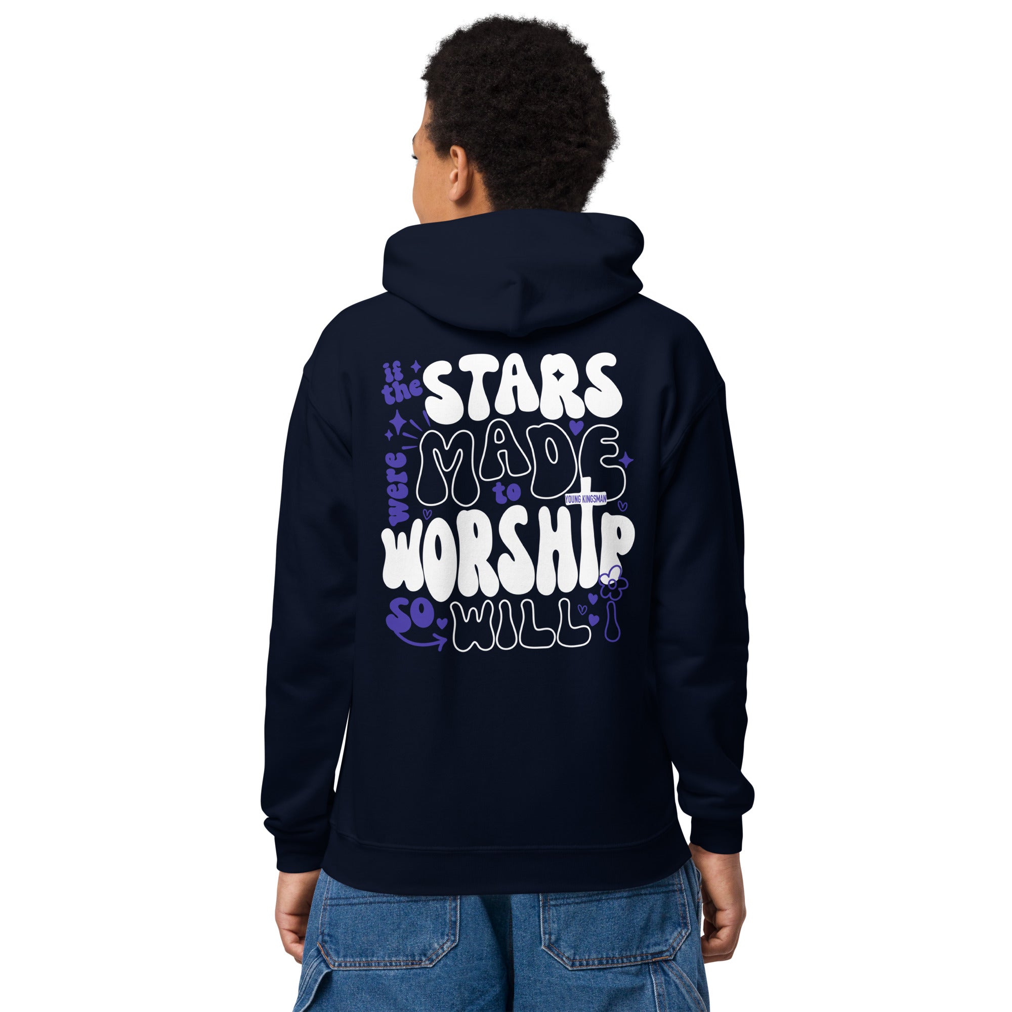 If The Stars Were Made To Worship So Will I Hoodie